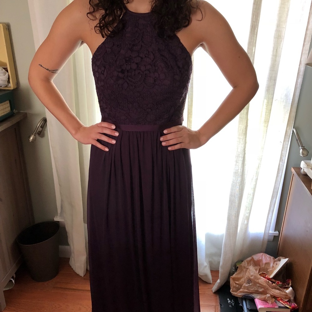 David’s Bridal bridesmaids dress